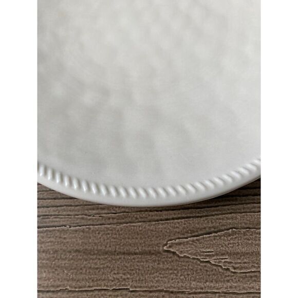 Threshold Melamine Roped Edging Appetizer Plates - Picture 6 of 7